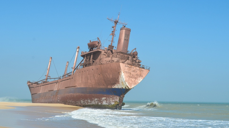 Illustration for article titled Ghostly Ship Graveyards from Around the World
